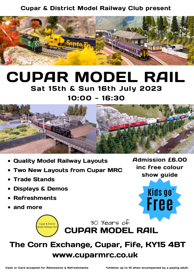 Cupar Model Rail 2023 Cupar Now